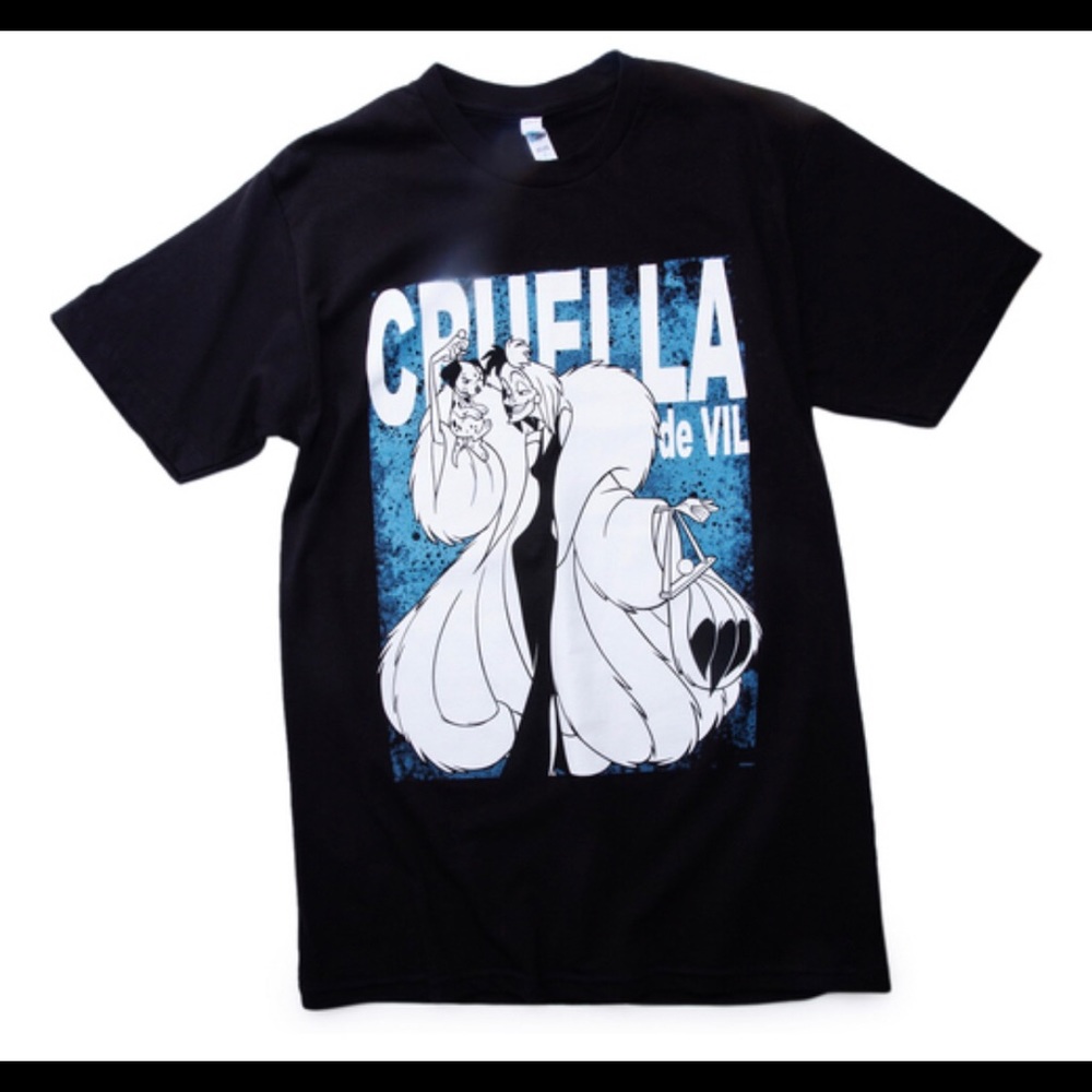 Cruella de vil Disney villains t shirt